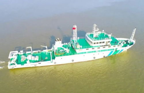 中國環監浙001交付，我國首艘千噸級近海生態監測船啟航